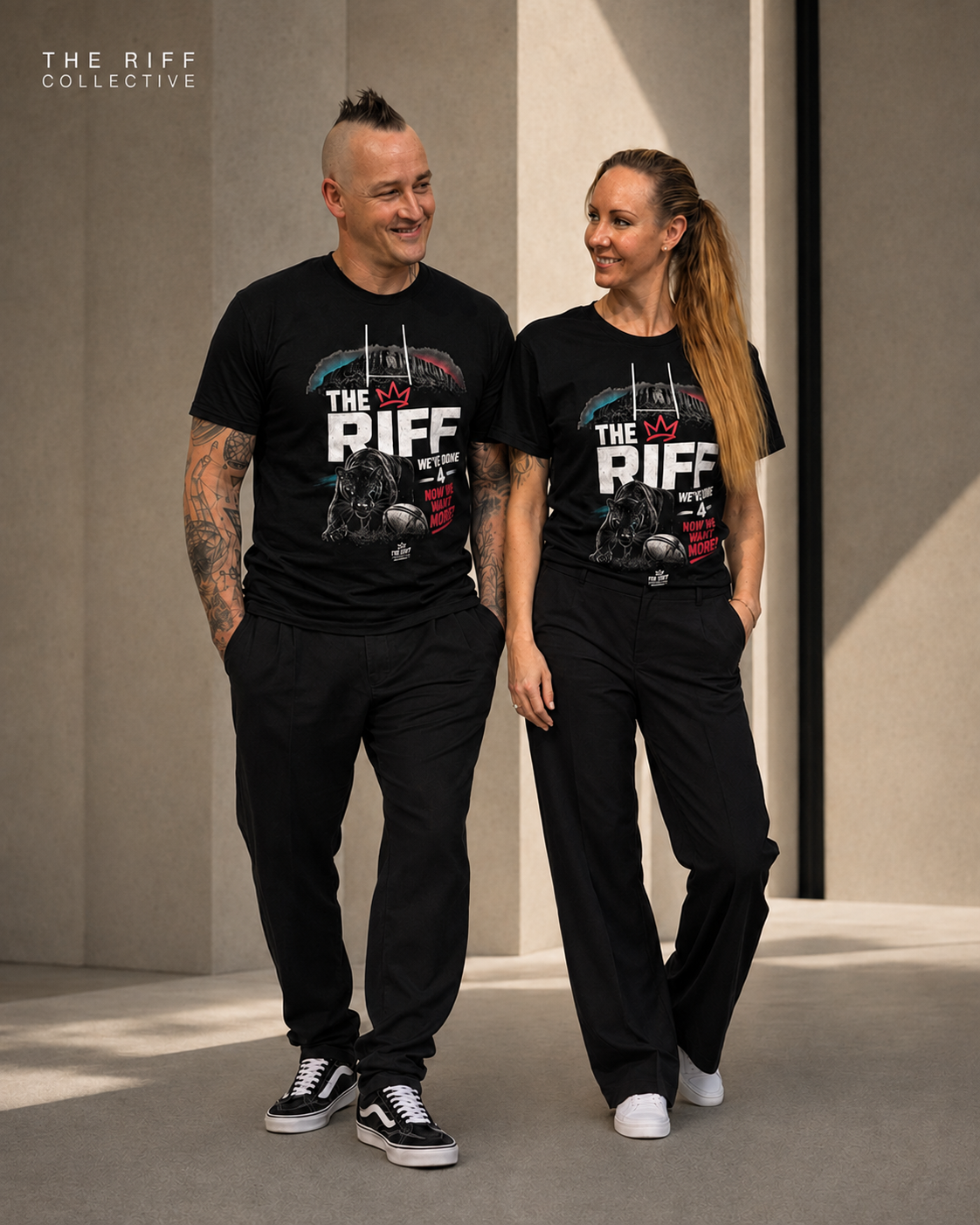 THE RIFF – “WE WANT MORE” TEE