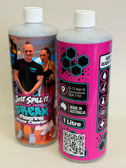 "Just Spill It" Dream Flooring Floor Cleaner