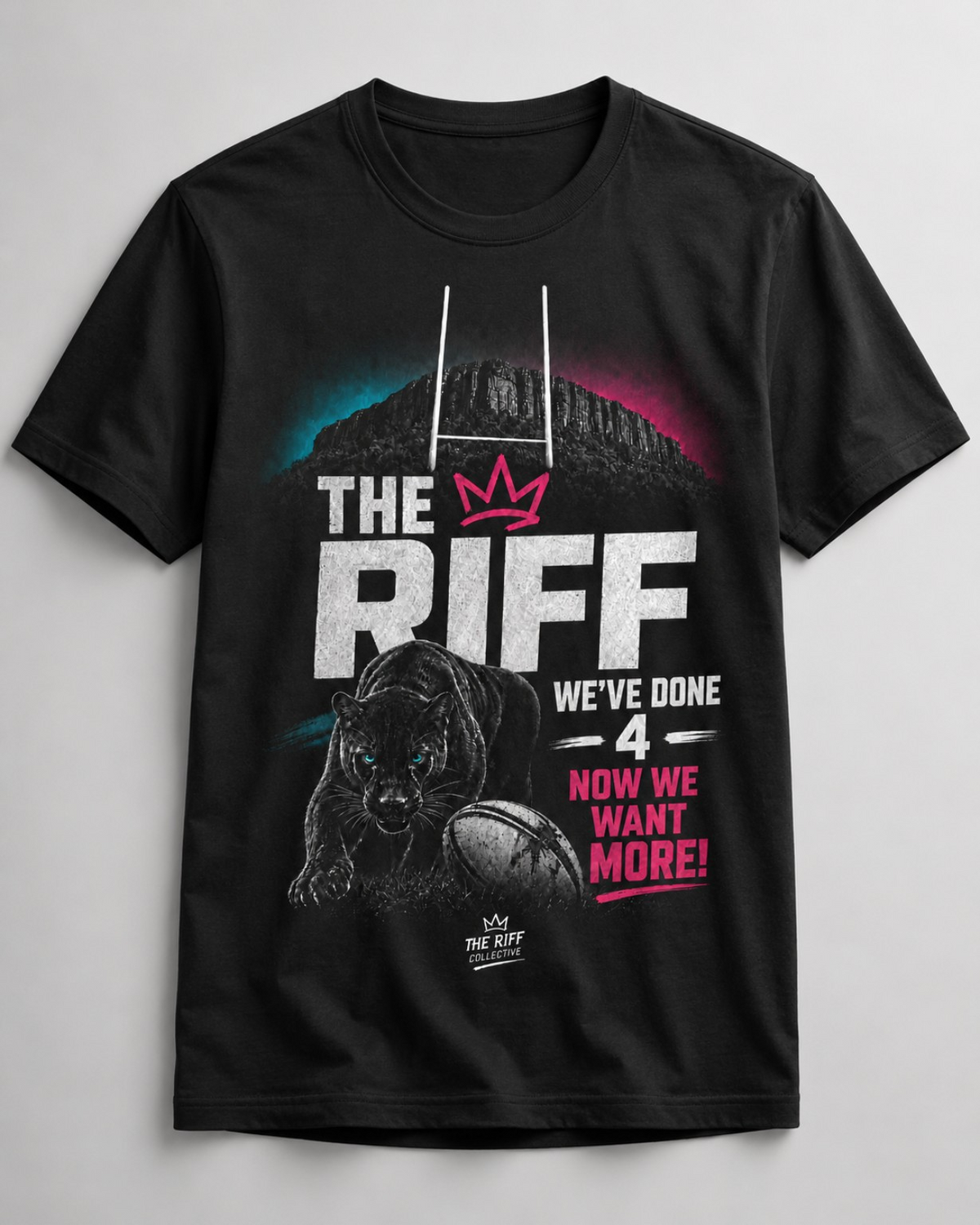 THE RIFF – “WE WANT MORE” TEE