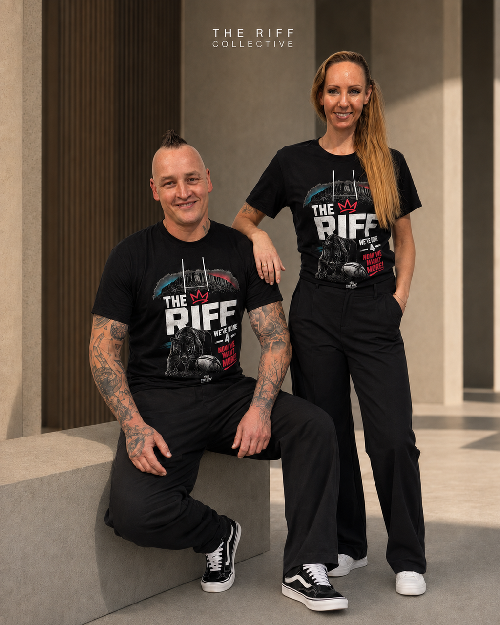 THE RIFF – “WE WANT MORE” TEE